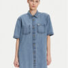 Guess Jeans Дънкова рокля W5GK99 D5M81 Син Regular Fit за Жени цена