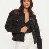 Guess Jeans Дънково яке W4BN56 D5E83 Черен Relaxed Fit за Жени цена