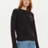 Guess Jeans Пуловер W4BR08 Z3HM1 Черен Regular Fit за Жени цена