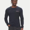 Guess Jeans Тениска с дълъг ръкав M4YI54 K8HM0 Тъмносин Regular Fit за Мъже цена