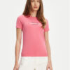 Guess Jeans Тишърт W4YI03 J1314 Розов Slim Fit за Жени цена