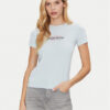Guess Jeans Тишърт W4YI03 J1314 Светлосиньо Slim Fit за Жени цена