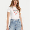 Guess Jeans Тишърт W4YI04 J1314 Бял Regular Fit за Жени цена