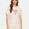 Guess Jeans Тишърт W4YI73 K8HM0 Розов Regular Fit за Жени цена
