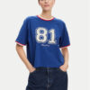 Guess Jeans Тишърт W5YI19 K8HM0 Син Regular Fit за Жени цена