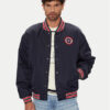 Guess Jeans Яке бомбър M5YL15 WHAA2 Тъмносин Regular Fit за Мъже цена
