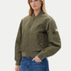 Guess Jeans Яке бомбър W5RL81 WHAA2 Каки Regular Fit за Жени цена