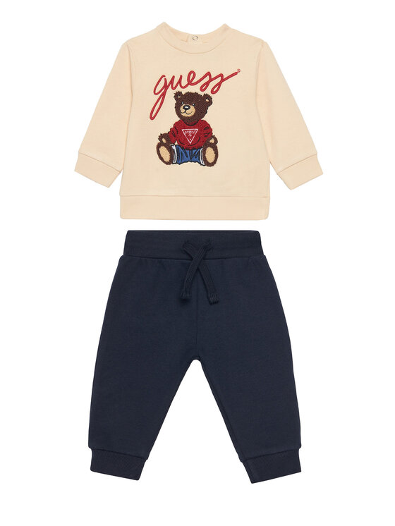 Guess Анцуг H5YI00 KAX74 Бежов Regular Fit за Момчета цена