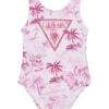 Guess Бански костюм J5GZ47 MC052 Розов за Момичета цена