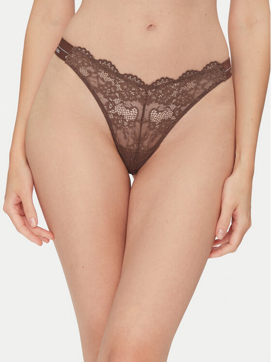 Guess Бикини тип прашка O4YE01 PZ01C Кафяв за Жени цена