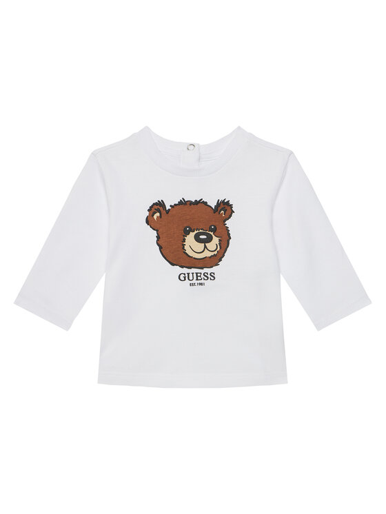 Guess Блуза I5YI02 K8HM4 Бял Regular Fit за Бебета цена