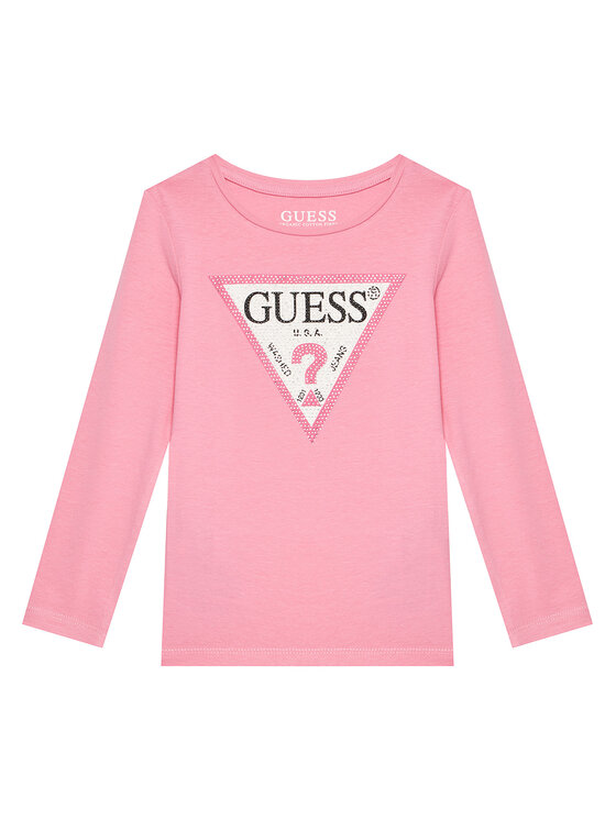 Guess Блуза J2YI50 K6YW1 Розов Regular Fit за Момичета цена