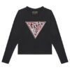 Guess Блуза J5YI15 K6YW4 Черен Regular Fit за Момичета цена