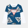 Guess Блуза L3BI04 I3Z13 Син Regular Fit за Момчета цена