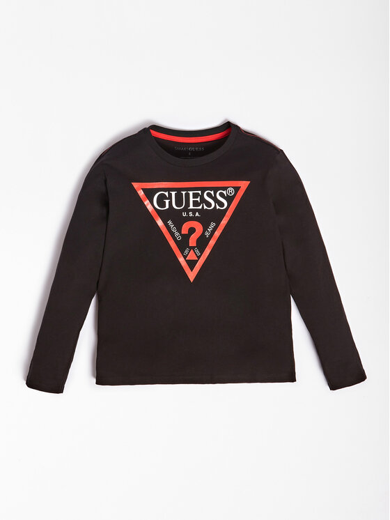 Guess Блуза L84I29 K8HM0 Черен Regular Fit за Момчета цена
