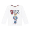 Guess Блуза N5YI23 K8HM4 Бял Regular Fit цвят на ниска цена