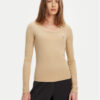 Guess Блуза V4BP07 K8RT2 Бежов Regular Fit за Жени цена