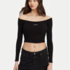 Guess Блуза V5YP07 K8RT2 Черен Regular Fit за Жени цена