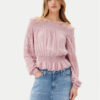 Guess Блуза W5GH0S WE550 Розов Regular Fit за Жени цена