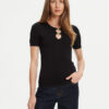 Guess Блуза W5YR16 Z3OV0 Черен Regular Fit за Жени цена
