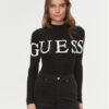 Guess Боди Giulia V4RP09 K68D2 Черен Slim Fit за Жени цена
