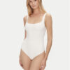 Guess Боди O4BM16 KCDE0 Екрю Slim Fit за Жени цена