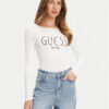 Guess Боди W5YP05 K68D2 Бял Slim Fit за Жени цена