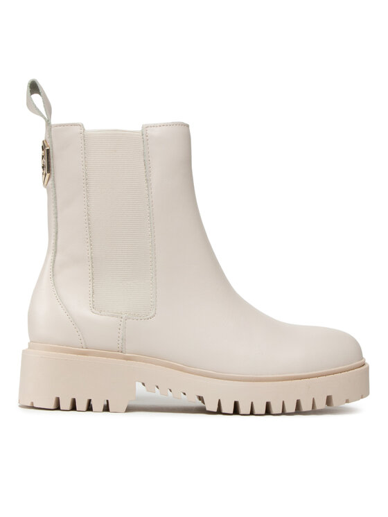 Guess Боти тип челси Oakess FL7OAK LEA10 Бежов за Жени цена
