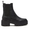 Guess Боти тип челси Shuze FLTSHU FAL10 Черен за Жени цена