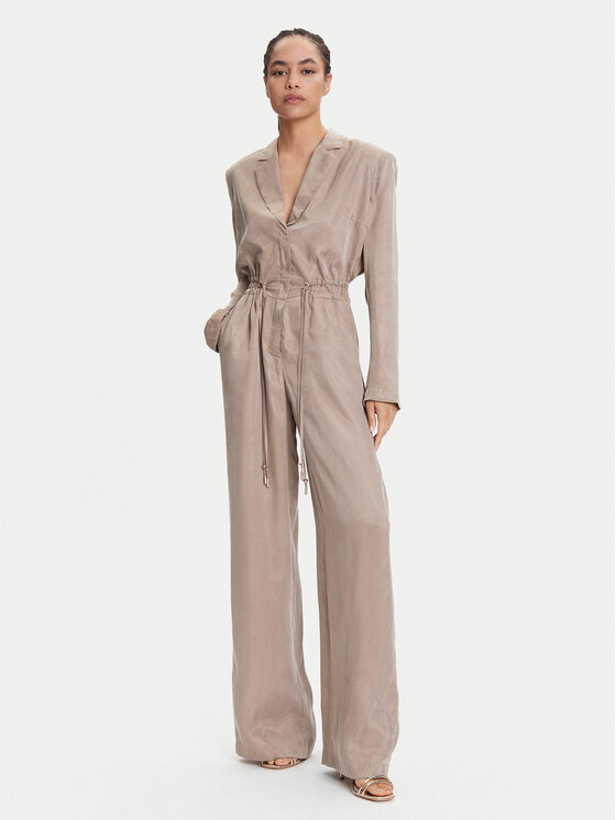 Guess Гащеризон W5YD14 WH5N2 Бежов Regular Fit за Жени цена