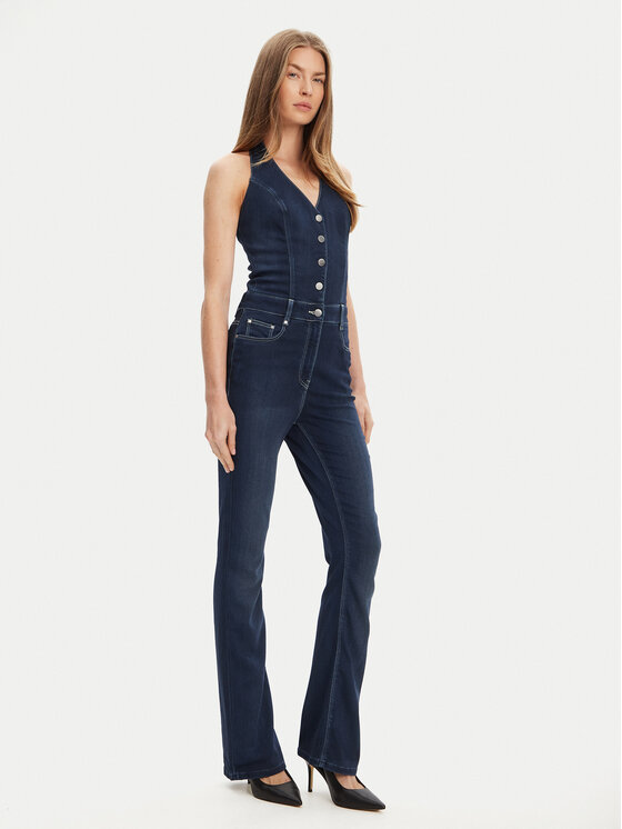 Guess Гащеризон W5YD57 D0782 Тъмносин Regular Fit за Жени цена