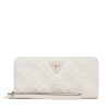 Guess Голям дамски портфейл Adelasia Slg SWQL96 58146 Екрю за Жени цена