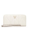 Guess Голям дамски портфейл Aldina Slg SWGG96 63146 Бял за Жени цена