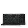 Guess Голям дамски портфейл Aldina Slg SWGG96 63146 Черен за Жени цена