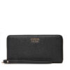 Guess Голям дамски портфейл Brenton Slg SWPG96 48146 Черен за Жени цена