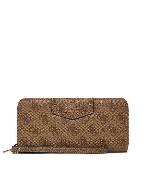 Guess Голям дамски портфейл SWBG83 90146 Кафяв за Жени цена
