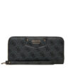 Guess Голям дамски портфейл SWBG83 90146 Черен за Жени цена