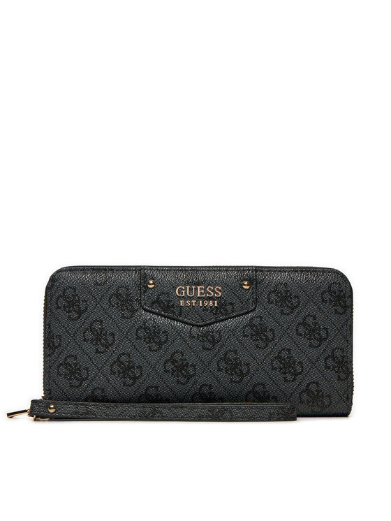 Guess Голям дамски портфейл SWBG83 90146 Черен за Жени цена