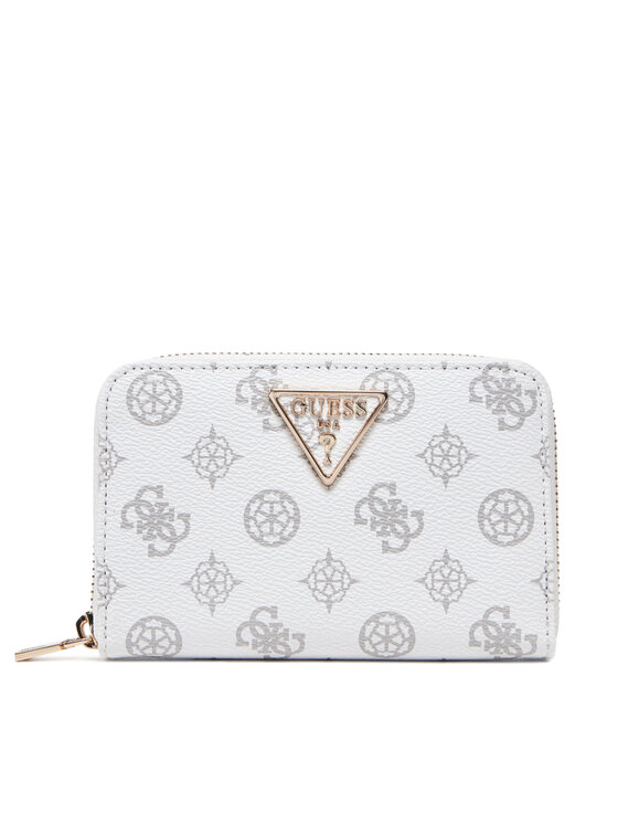 Guess Голям дамски портфейл SWPG85 00140 Бял за Жени цена