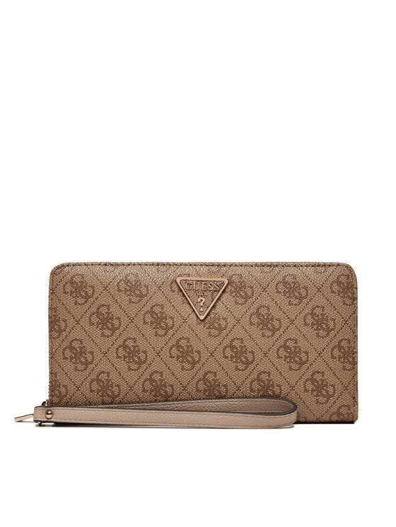 Guess Голям дамски портфейл SWSG85 00163 Бежов за Жени цена