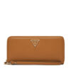 Guess Голям дамски портфейл Talent Slg SWNG96 69146 Кафяв за Жени цена