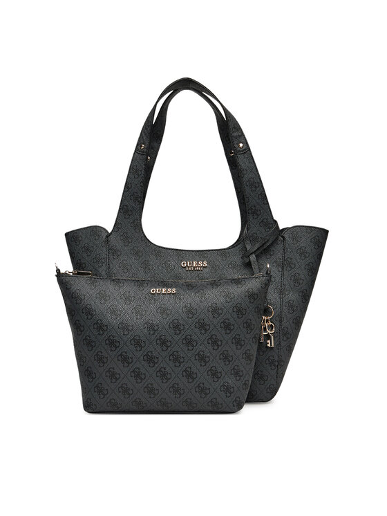 Guess Дамска чанта Calista HWSG73 34220 Сив за Жени цена