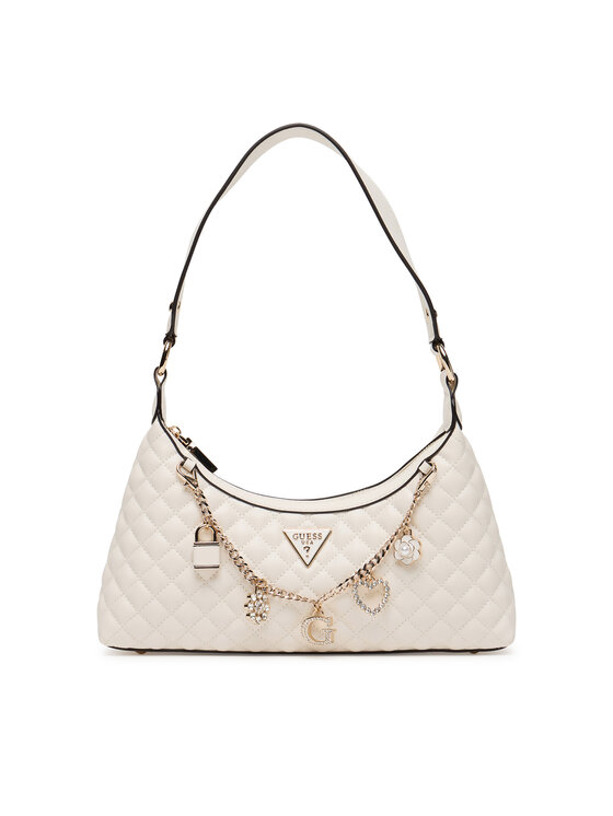 Guess Дамска чанта Everlee HWEG86 79180 Екрю за Жени цена