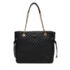 Guess Дамска чанта Everlee HWQG86 79220 Черен за Жени цена