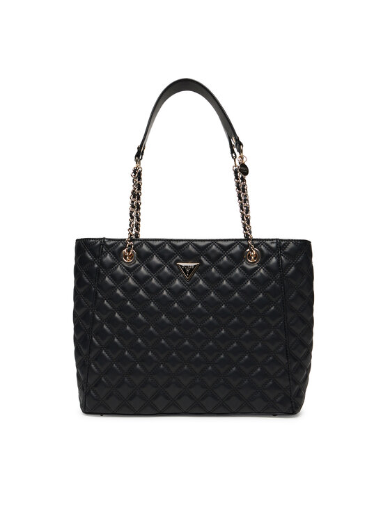 Guess Дамска чанта Giully II HWQG96 73240 Черен цвят на ниска цена