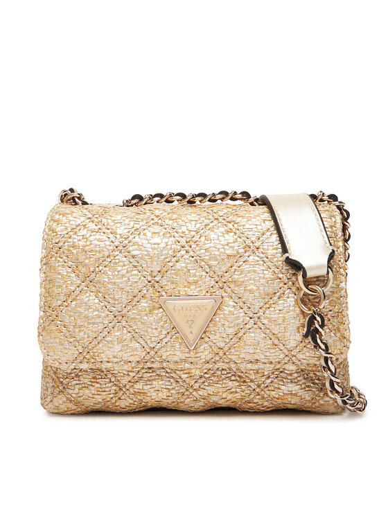 Guess Дамска чанта Giully II Mini HWQW96 73740 Златист за Жени цена