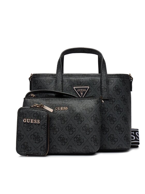 Guess Дамска чанта Latona (SG) Mini-Bags HWSG92 11750 Черен за Жени цена