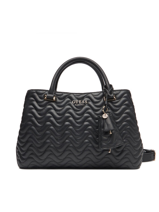 Guess Дамска чанта Melisandra HWQG96 53070 Черен за Жени цена