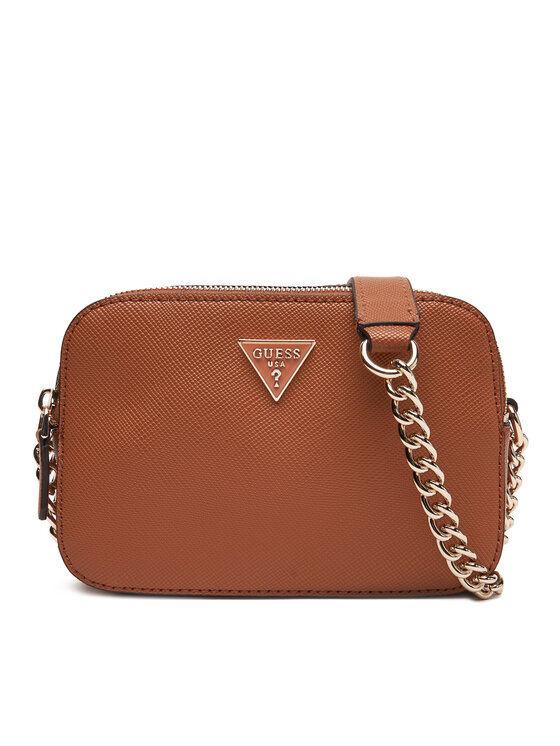 Guess Дамска чанта Noelle II HWZG96 72140 Кафяв за Жени цена