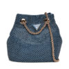 Guess Дамска чанта Zalina Mini HWRP93 50750 Тъмносин за Жени цена